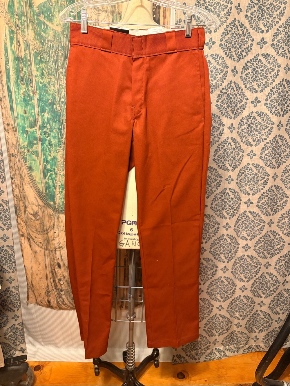 Dickies Straight Leg Chinos in Burnt Orange